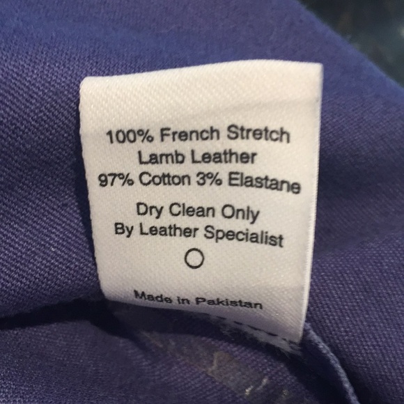 DL1961 leather top - Picture 7 of 7